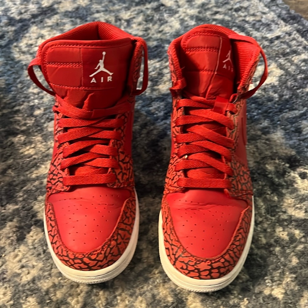 Air Jordan 1 Retro Hi Prem BG 'Red Elephant'
